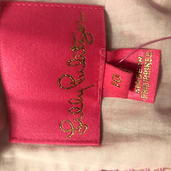 🌸NWT Lily Pultizer McKinnon MIDI Dress Size 10 Pink Blossom Foxy Llama 🌸 - Picture 5 of 7